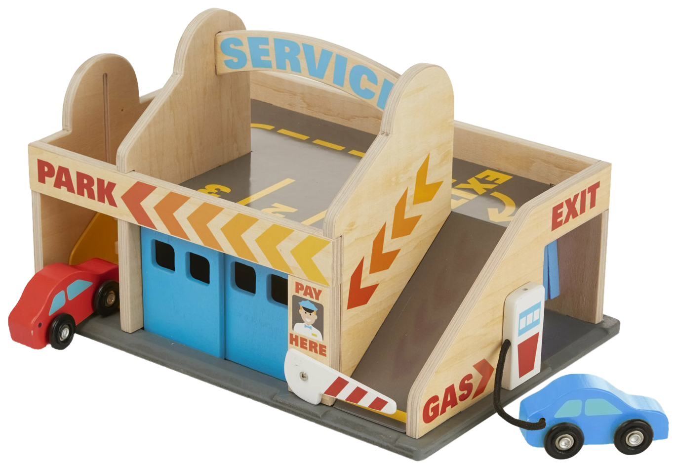 

Классические игрушки Melissa&Doug Автостоянка 9271