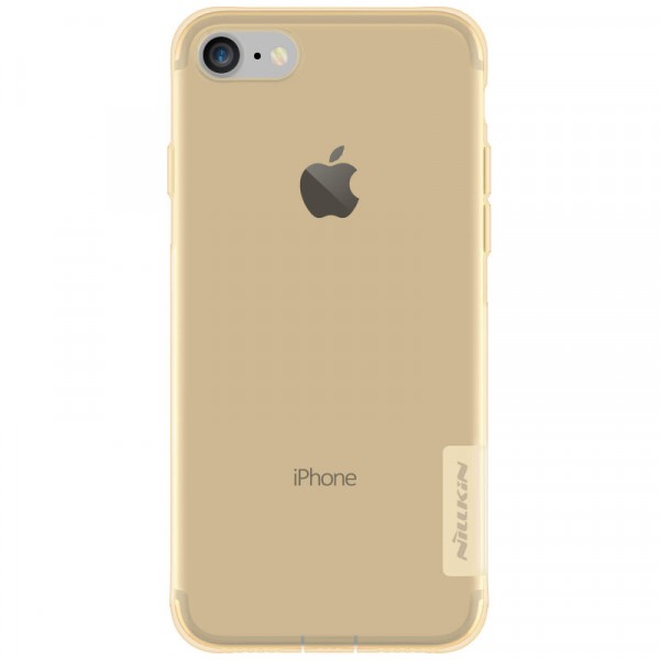 фото Чехол nillkin nature series для apple iphone 7 / 8 gold