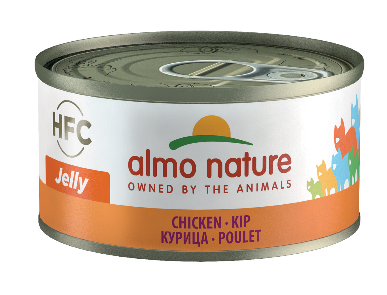 фото Консервы для кошек almo nature hfc jelly, курица, 70г