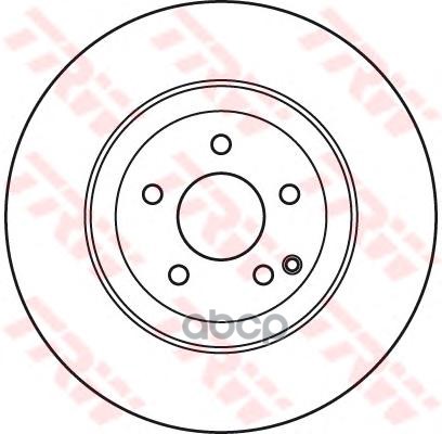 фото Тормозной диск trw/lucas df7351s