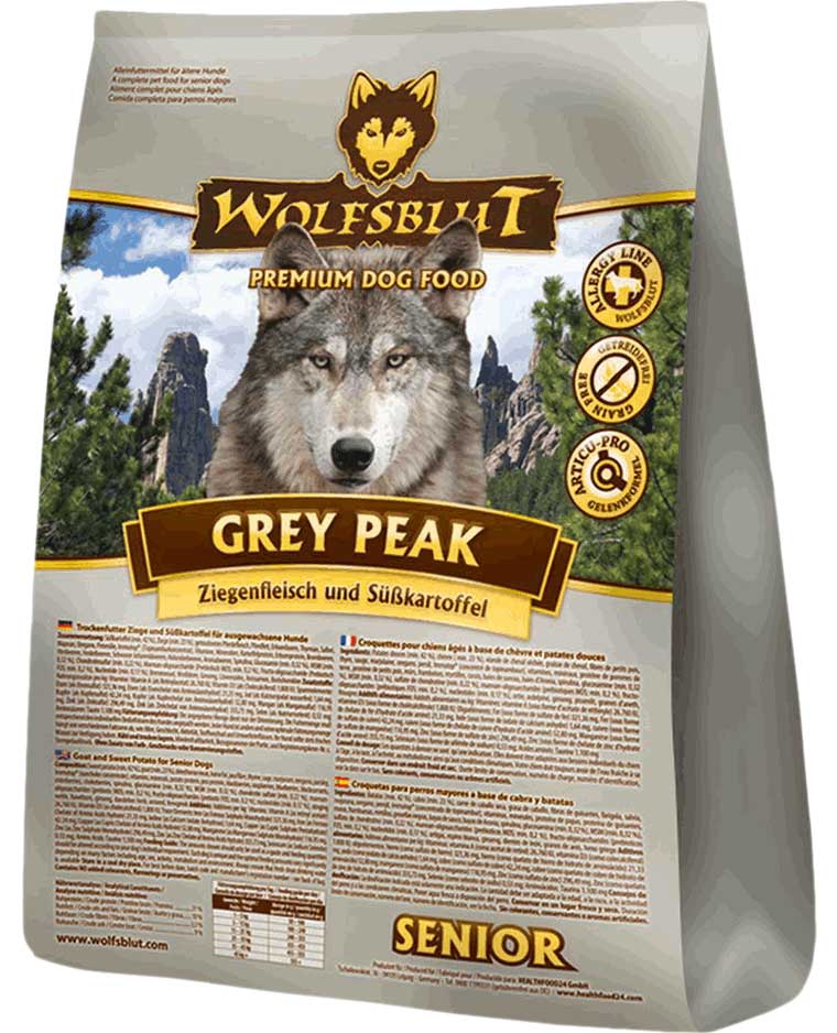 фото Сухой корм для собак wolfsblut grey peak adult, все породы, мясо, 15кг