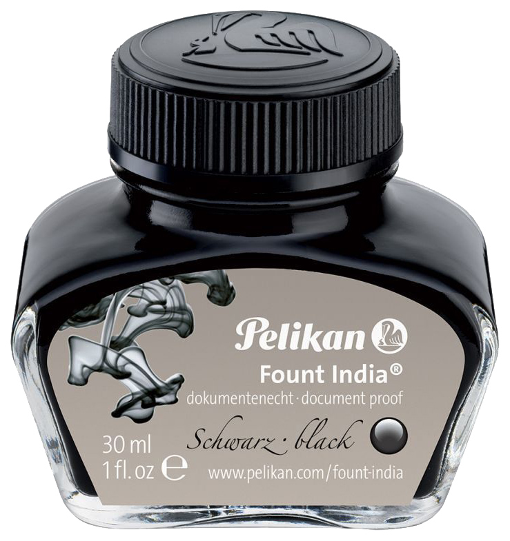 

Чернила Pelikan 221143 стеклянный флакон черные 1шт