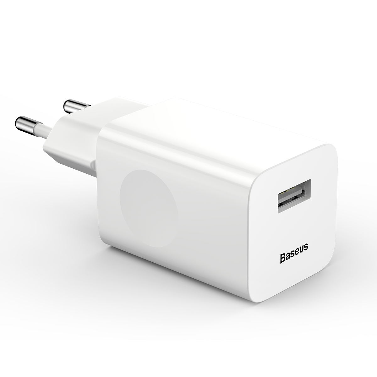 фото Сетевое зарядное устройство baseus charging quick charger, 1xusb, 3 a, white