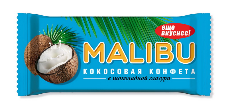 

Конфеты Malibu в шоколадной глазури