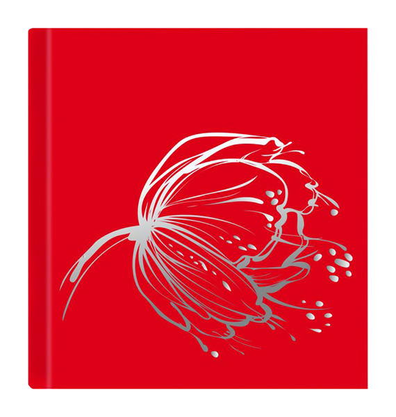 фото Записная книжка "ноутбук" арт. 45706 нежный цветок /105*105 мм, 160 стр. феникс