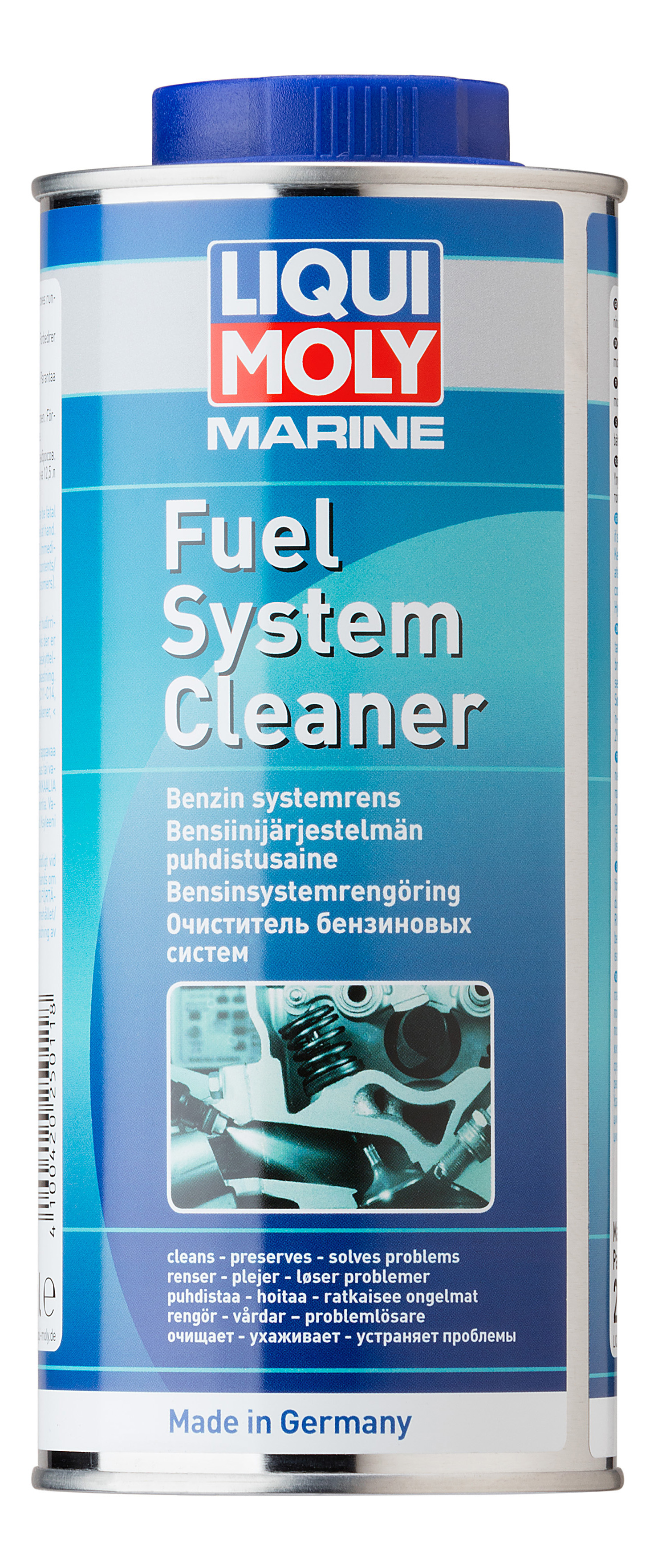 

Очиститель для бензиновой топливной системы LIQUI MOLY 25011 Marine Fuel-System-Cleaner, Светло-желтый, Marine Fuel-System-Cleaner