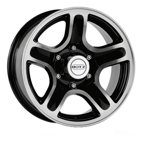 Колесный диск DOTZ Hammada dark R16 8J PCD6x139.7 ET0 D110 (OHMQDBP00)