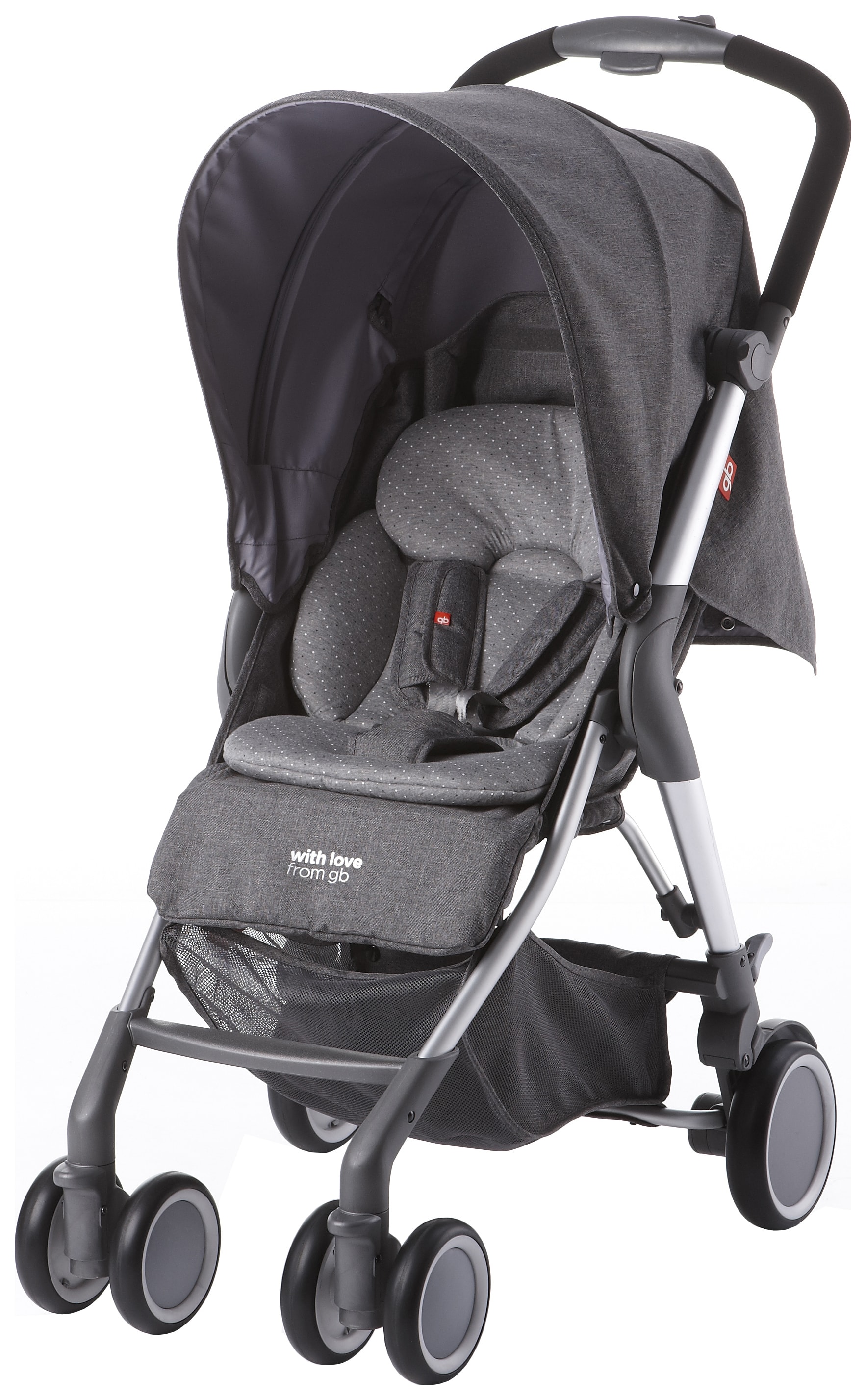 

Прогулочная коляска GB Beaula D620J1 Black, Beaula D620J1