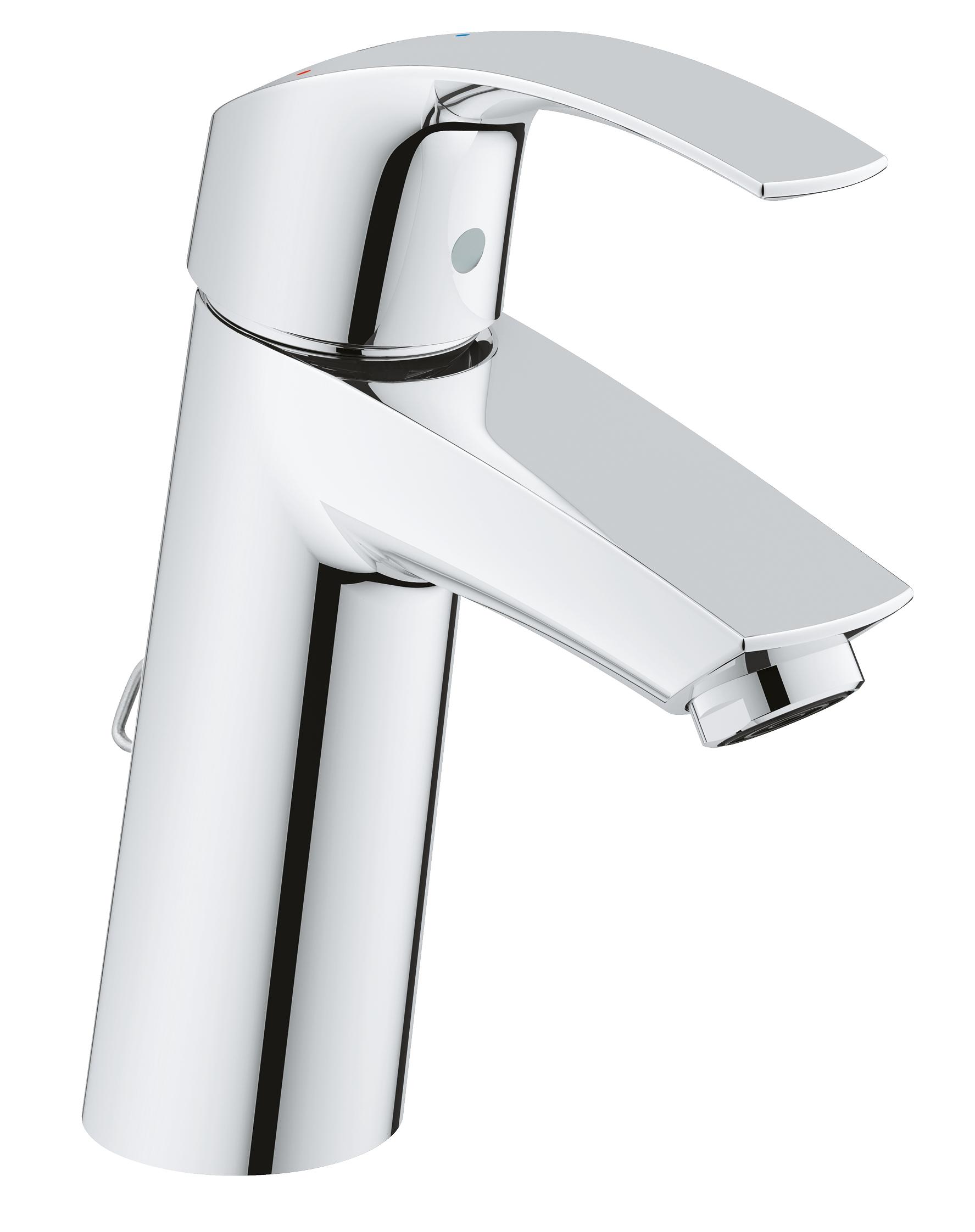 фото Смеситель для раковины grohe eurosmart 2339410e хром