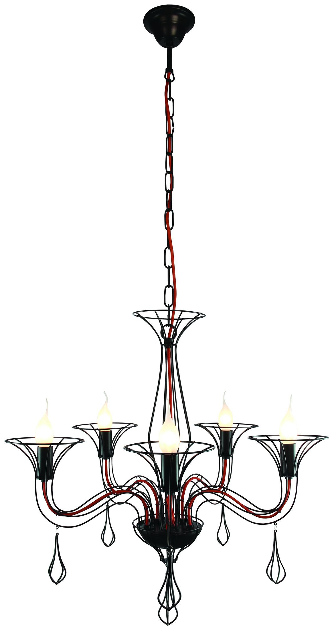 

Люстра подвесная Arte Lamp A3225LM-5BK, a3225LM-5BK