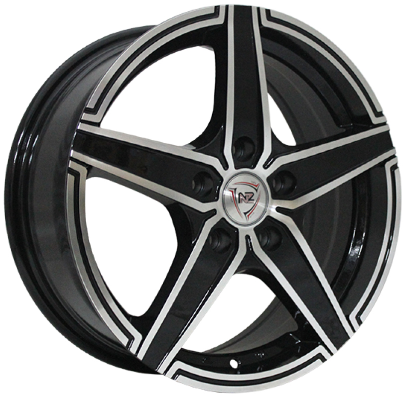 

Колесный диск NZ Wheels F R16 6.5J PCD5x112 ET33 D57.1 (9116171), Черный;серебристый, f-1