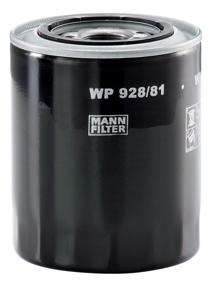 

Фильтр масляный двигателя MANN-FILTER WP928/81, фильтр масляный двигателя WP928/81