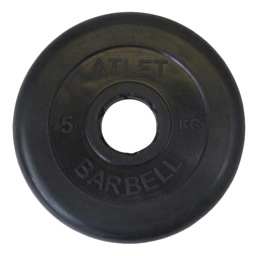 фото Диск для штанги mb barbell atlet 5 кг, 51 мм