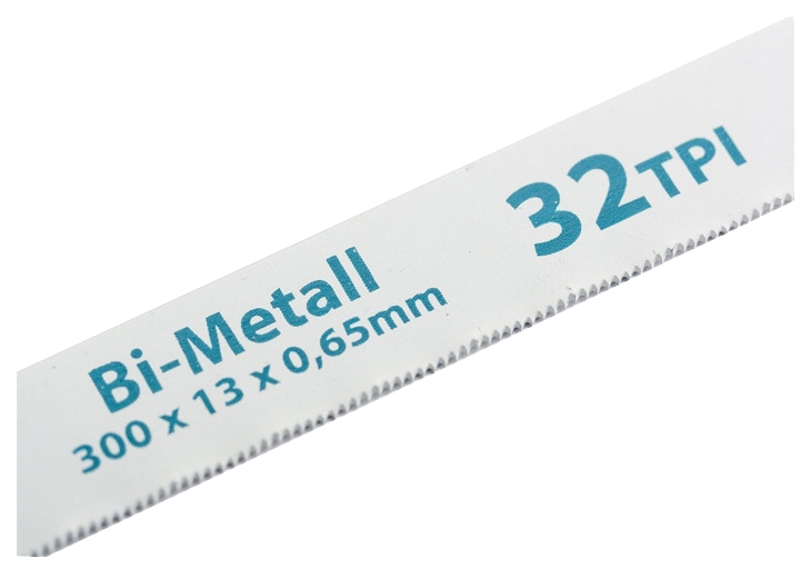 Полотна для ножовки по металлу GROSS 300 мм 32TPI BiM 2 шт 77728