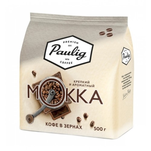 Кофе в зернах Paulig mokka 500 г