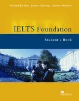 

IELTS Foundation Student's Book