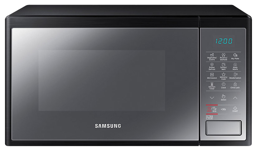 фото Микроволновая печь соло samsung ms23j5133am black