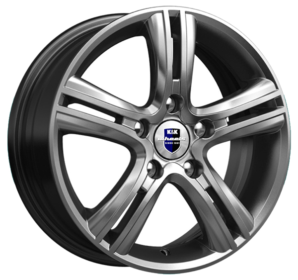 

Колесный диск K&K КС667 R15 6J PCD5x114.3 ET39 D67.1 73376, Серебристый, Борелли (КС667)