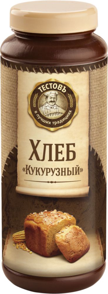 

Смесь для выпечки Тестов хлеб кукурузный 400 г