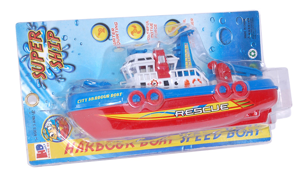 

Игрушечный буксир Rescue Gratwest Б33644, Красный, Rescue