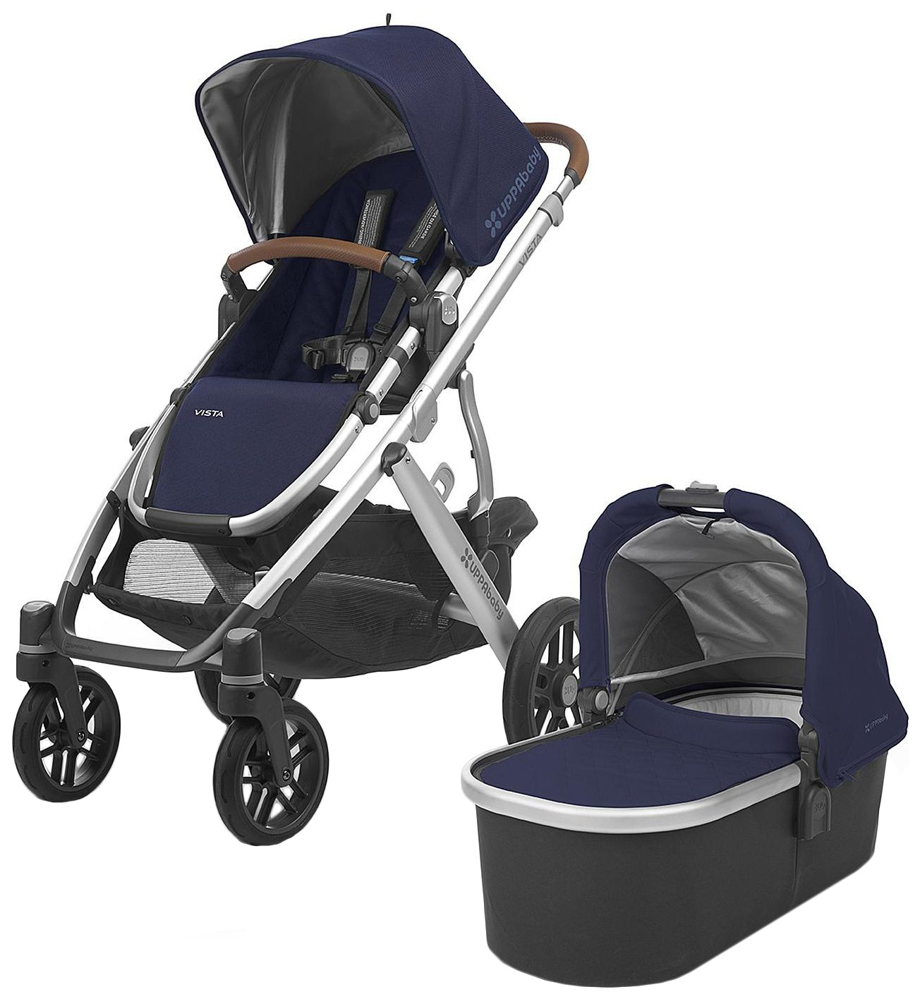 

Коляска 2 в 1 UPPAbaby Vista 2018 Taylor Indigo, Vista 2018