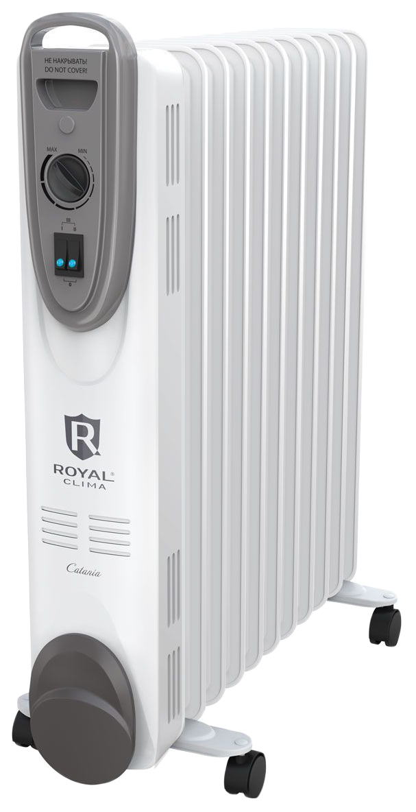 

Масляный радиатор ROYAL Clima ROR-С11-2200М белый, ROR-С11-2200М