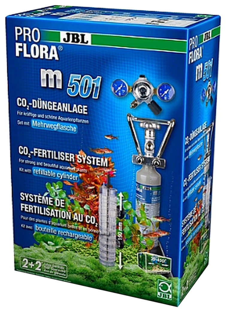

Система CO2 для аквариума JBL ProFlora m501, до 400 л, ProFlora m501