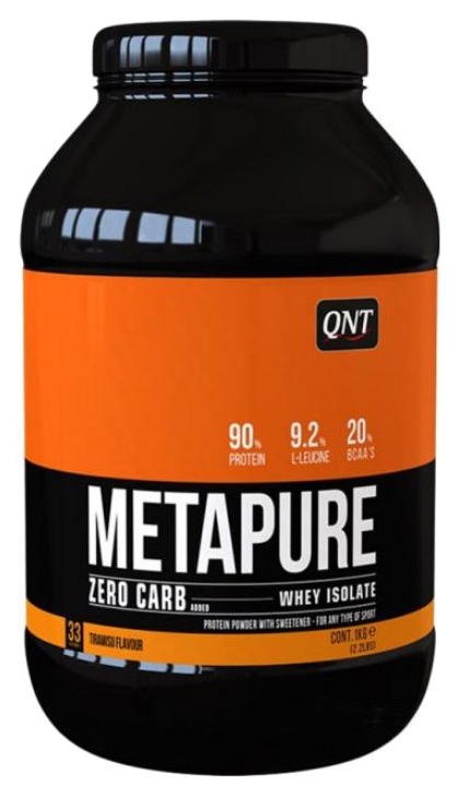 фото Протеин qnt metapure zero carb, 908 г, tiramisu