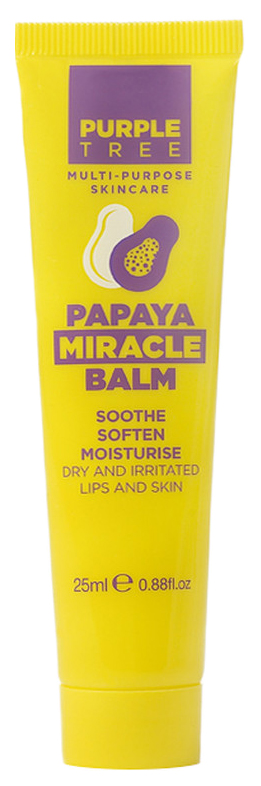 

Бальзам для губ Purple Tree Miracle Balm Папайя 25 мл, папайя