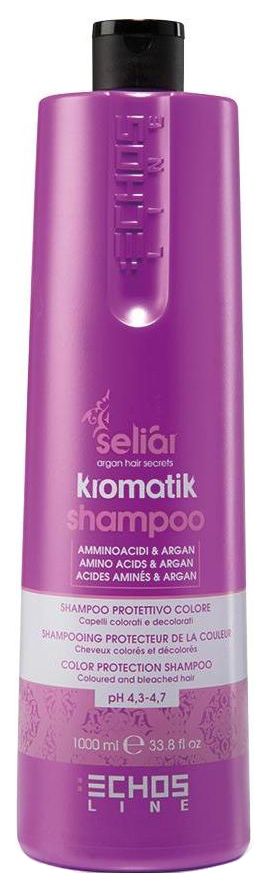 фото Шампунь echos line seliar kromatic shampoo 1000 мл