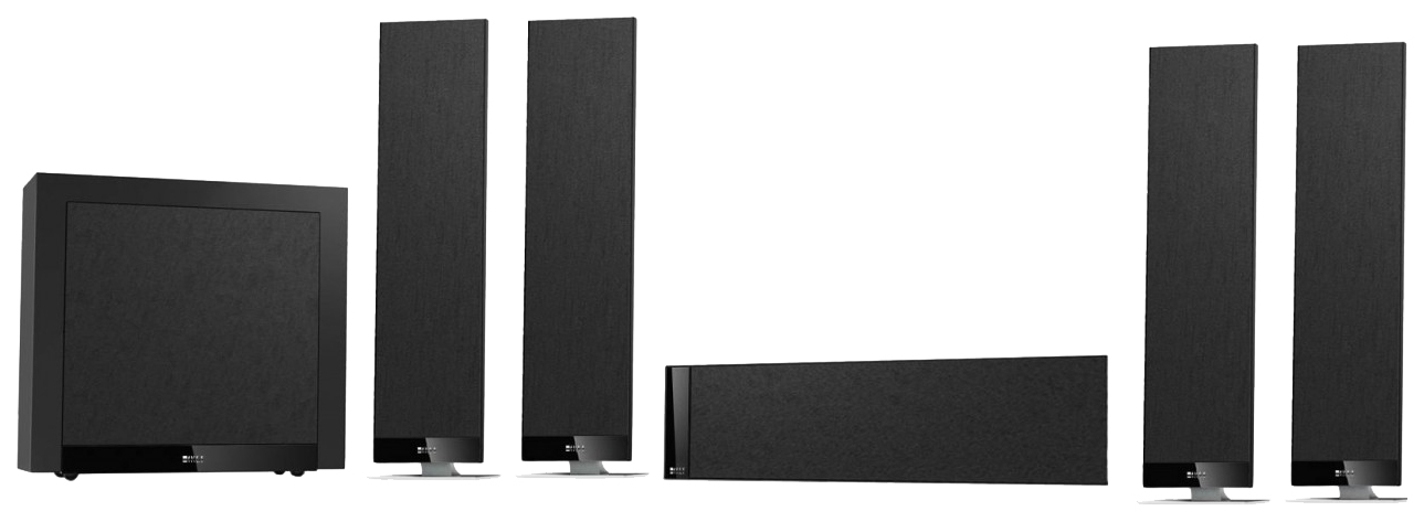 

Комплект акустической системы KEF T305 System Black, T305 System Black