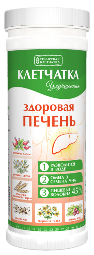 

Питьевой коктейль Сибирская клетчатка здоровая печень 170 г