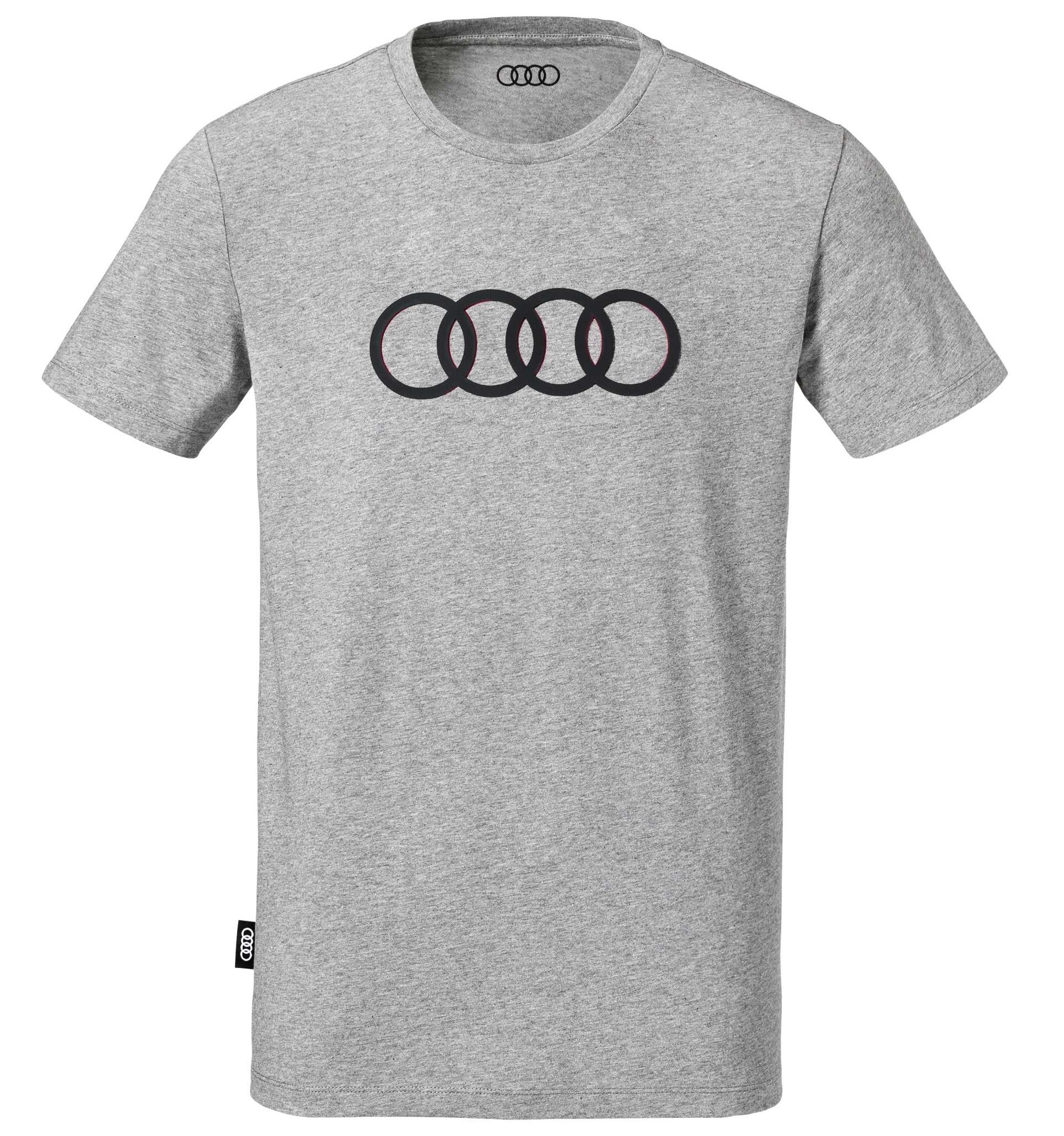 Мужская футболка Audi Rings 3131701812 Grey размер S