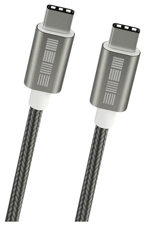 фото Кабель interstep type-c 2м grey (is-dc-2typcunsg-000b201)