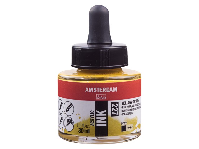 

Акриловые чернила Royal Talens Amsterdam №227 охра желтая 30 мл