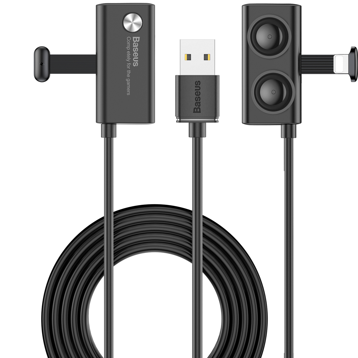 

Кабель Baseus Suction Cup Mobile Games Lightning 2m Black