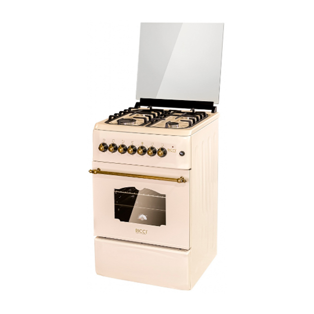 

Газовая плита RICCI RKC5006BG Beige, RKC5006BG