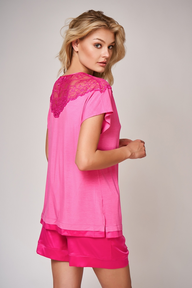 Пижама женская Laete 51768 розовая XS