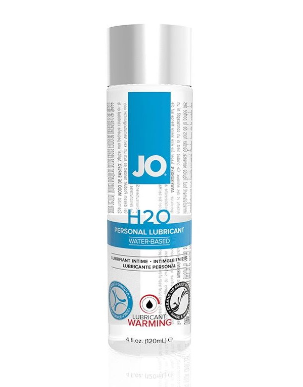 фото Гель-смазка jo personal lubricant h2o warming на водной основе 120 мл system jo