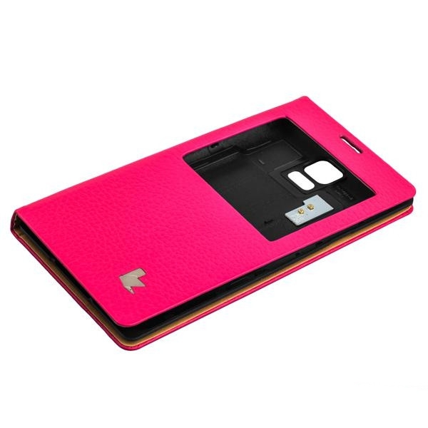 Чехол Jisoncase для Samsung S5 I9500 Pink