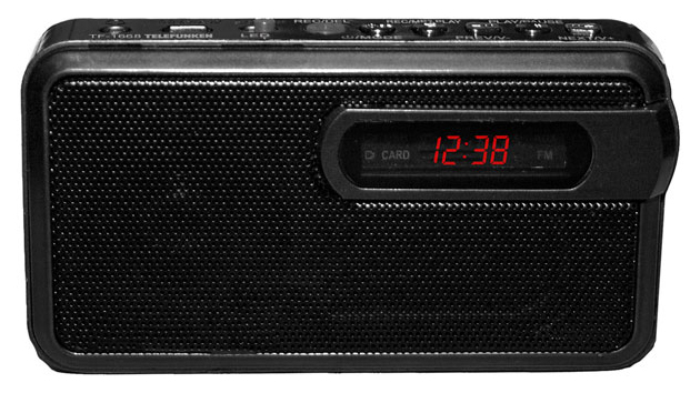 фото Радиоприемник telefunken tf-1668 black