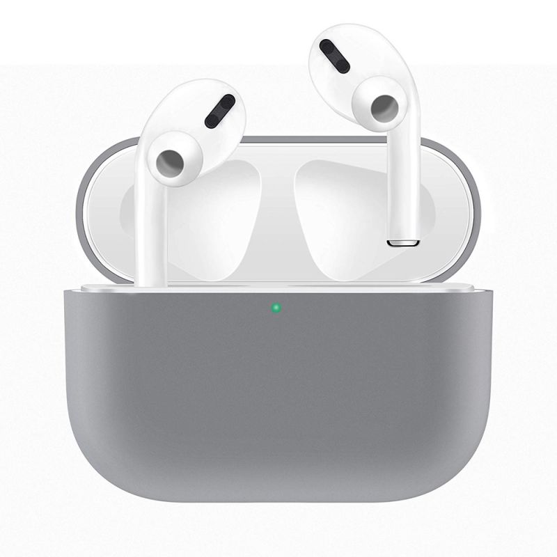 фото Чехол nobrand для airpods pro gray