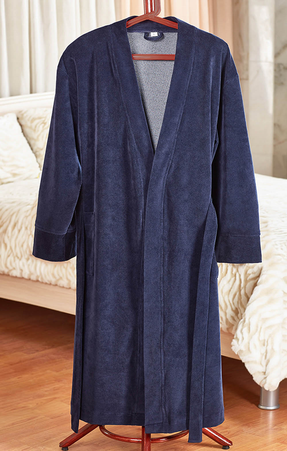 Банный халат Primavelle Enrico Цвет: Темно-Синий (xxxL)