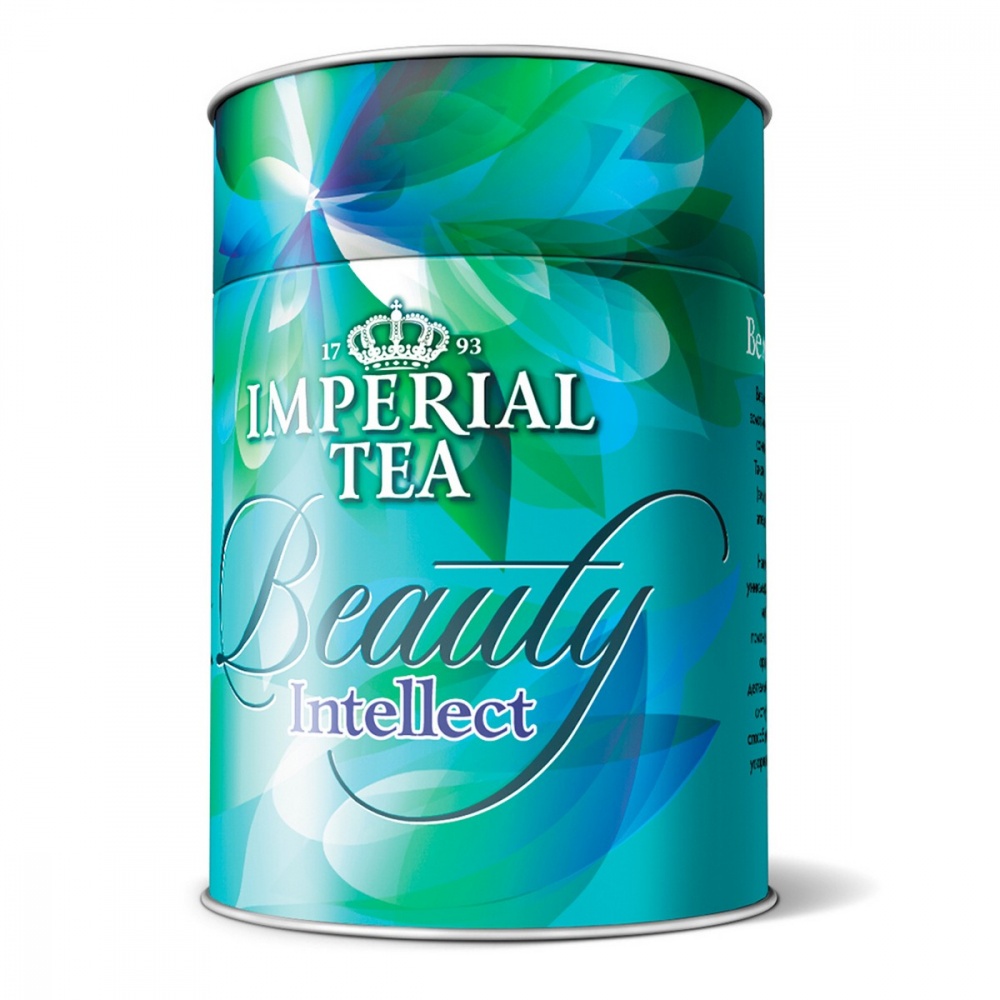 фото Чай imperial tea beauty intellect черный зеленый с добавками 100 г
