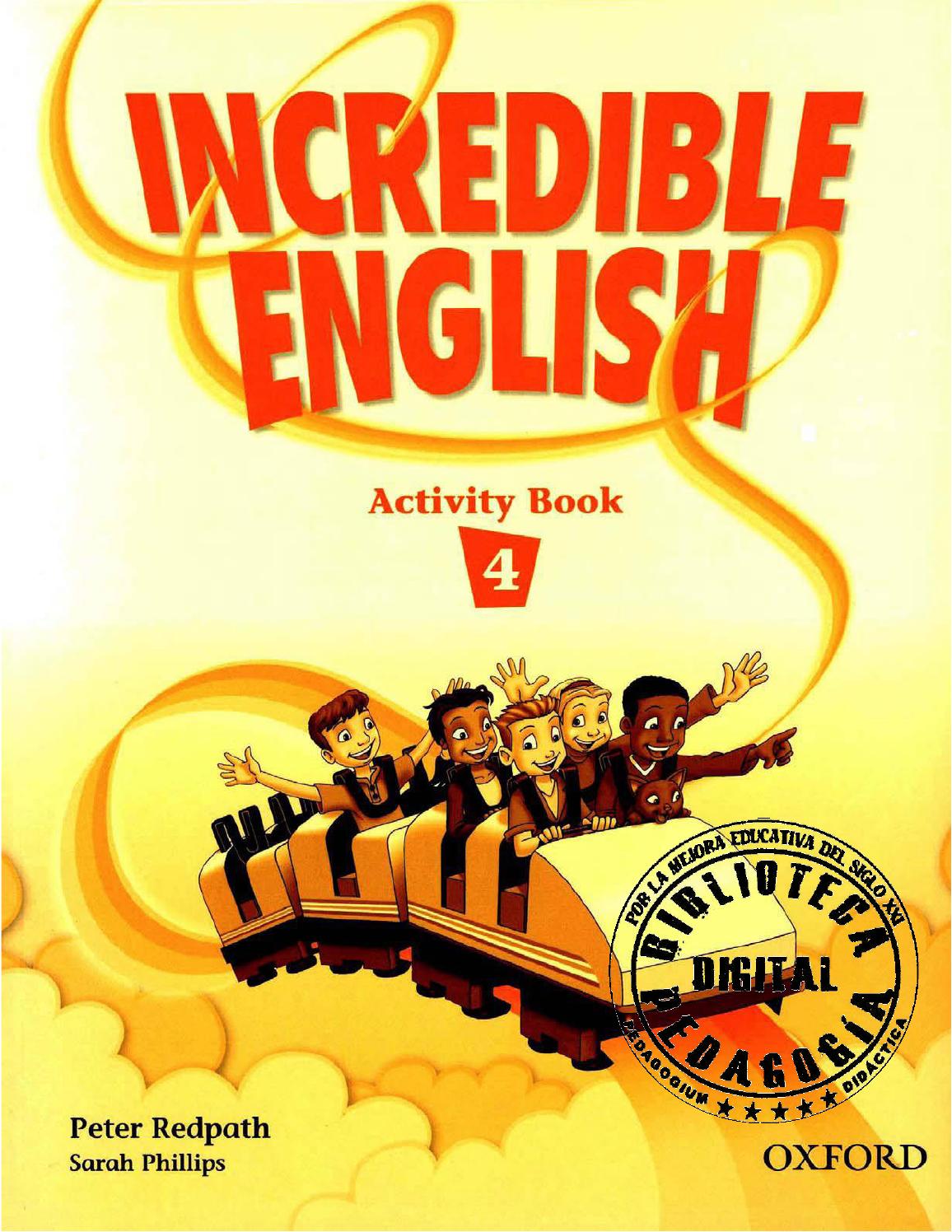 

Книга Incredible English 4: Activity Book