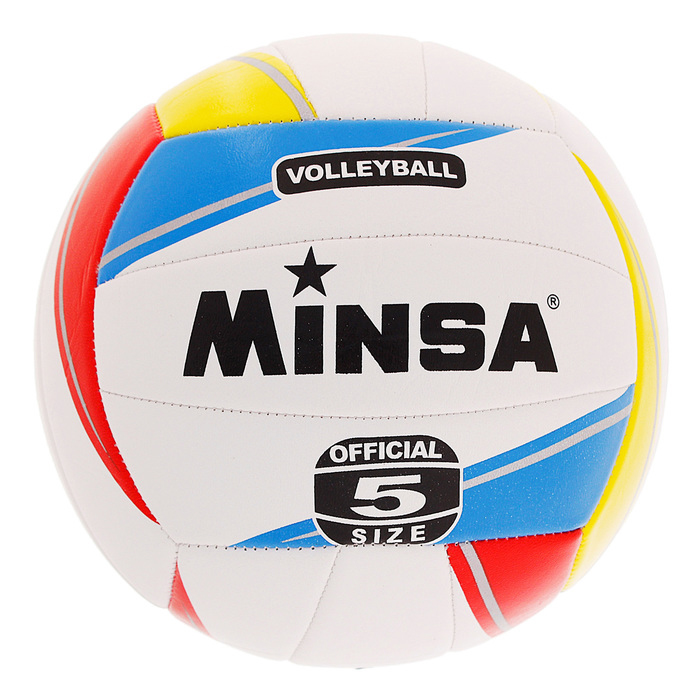 Волейбольный мяч Minsa PVC №5 white