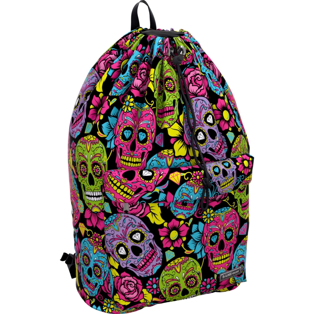 фото Рюкзак детский erichkrause easyline 16l funny skulls