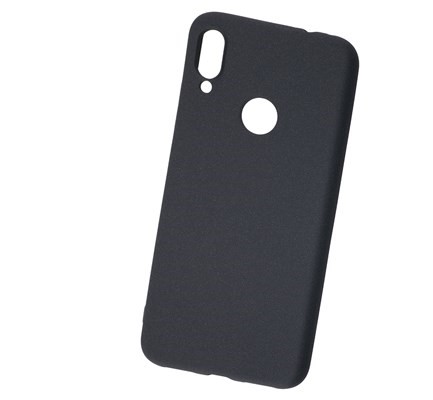 фото Чехол newlevel fluff tpu hard black для xiaomi redmi note 7 black