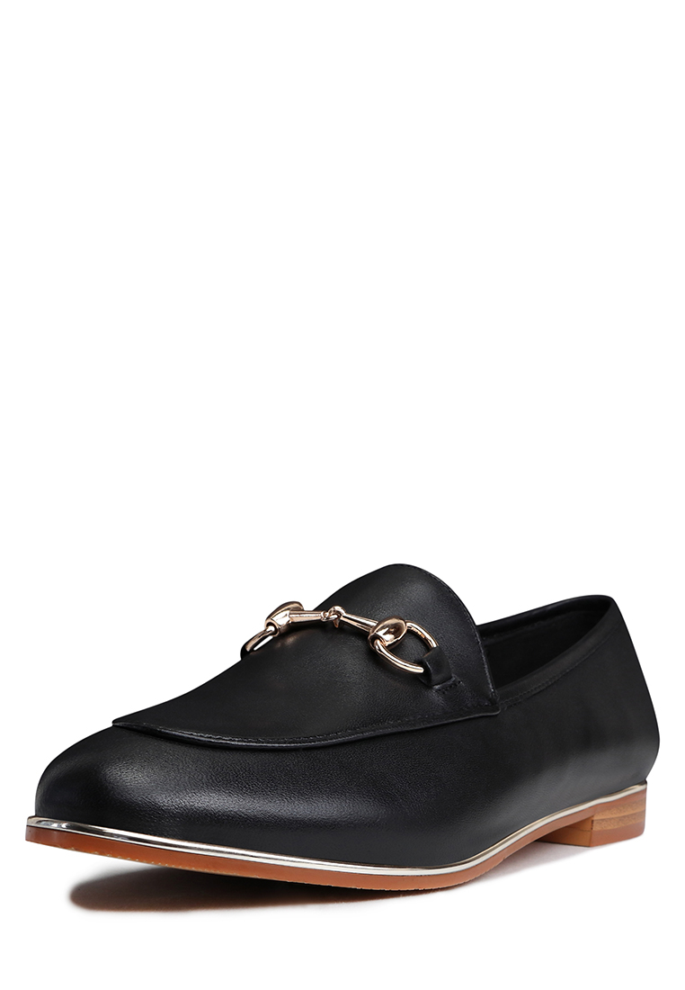 

Лоферы женские Pierre Cardin 14806640 черные 37 RU, Черный, 14806640