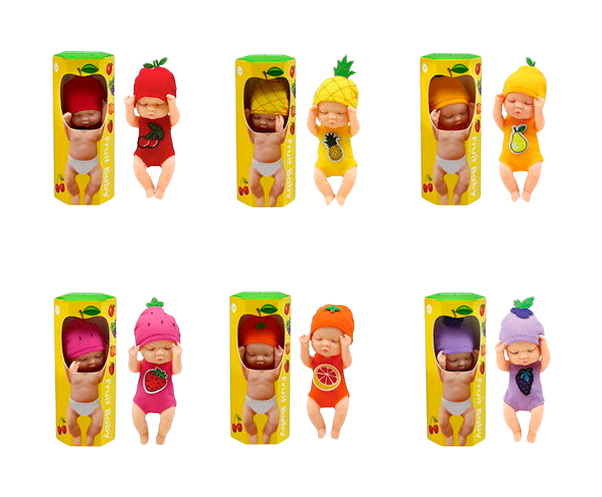 

Пупс Junfa Toys Fruit Baby A383B в ассортименте